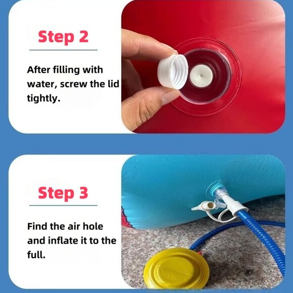 Fitness Vertical Inflatable Boxing Pillar Tumbler for Kids - Picture 5 of 5